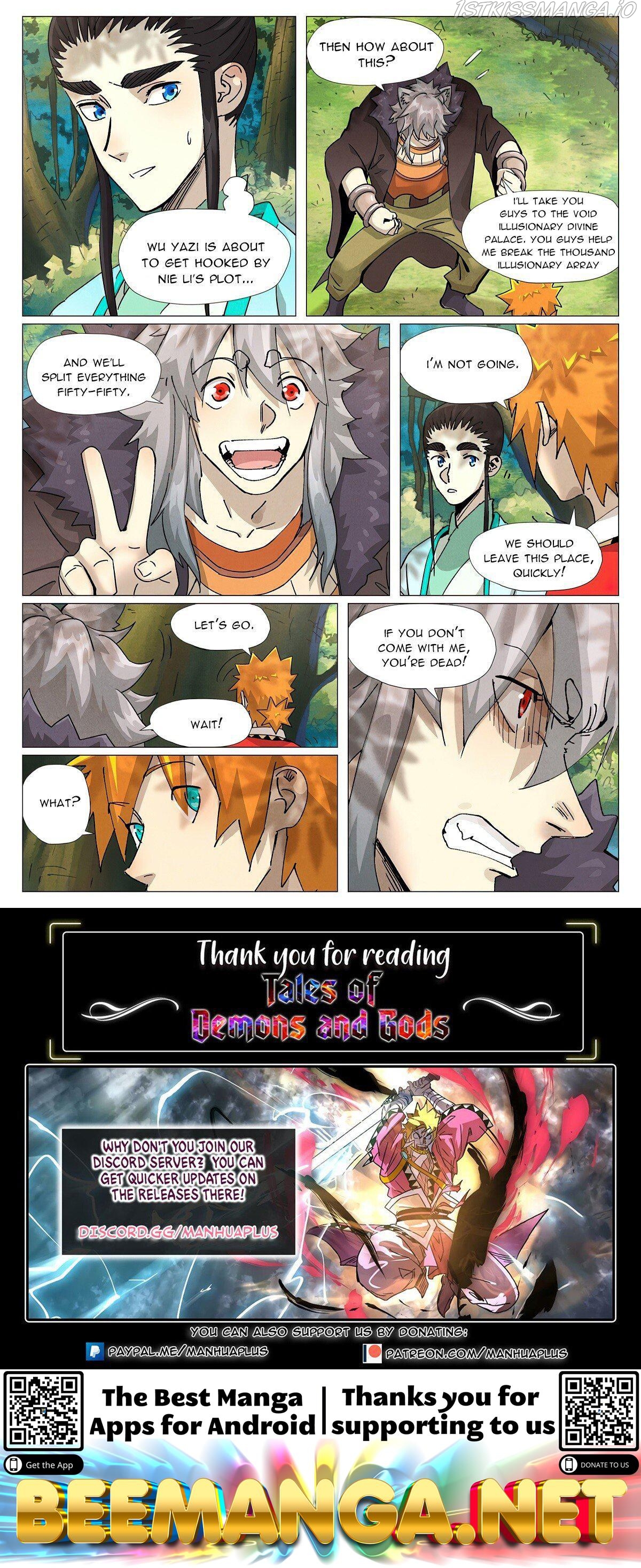 Tales of Demons and Gods Chapter 385.6 - page 10