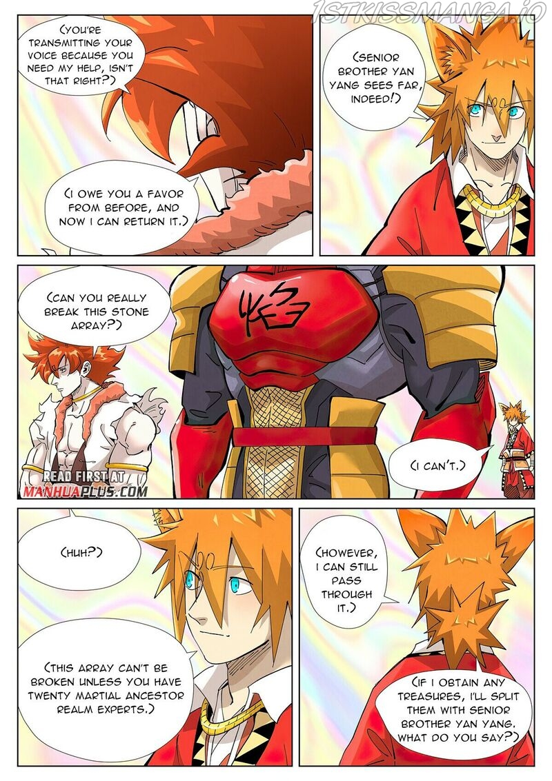 Tales of Demons and Gods Chapter 404.1 - page 9