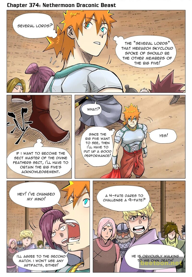 Tales of Demons and Gods Chapter 374 - page 1