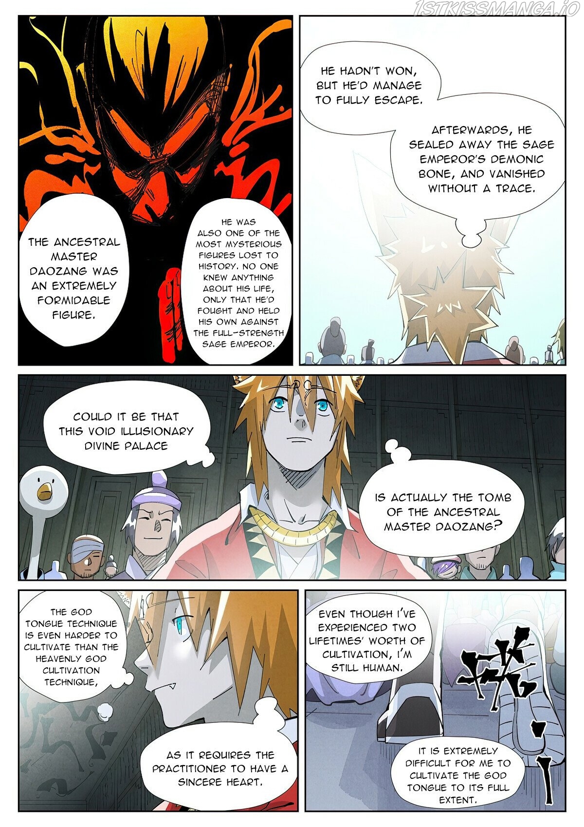 Tales of Demons and Gods Chapter 395.6 - page 9