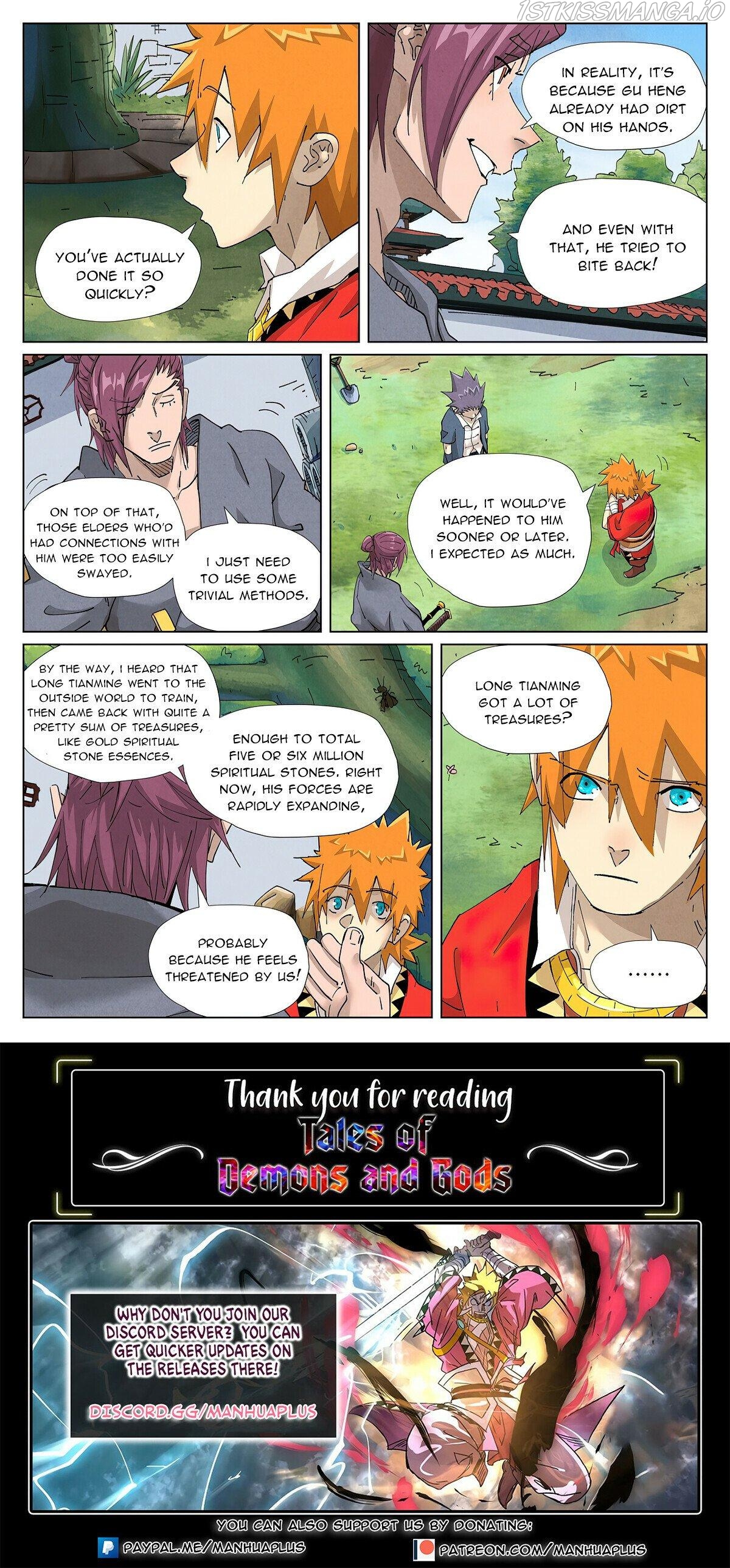Tales of Demons and Gods Chapter 412.6 - page 10