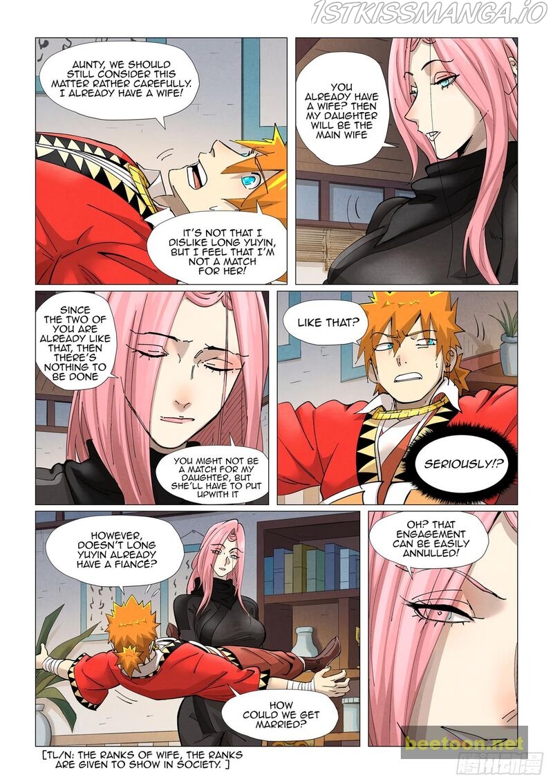 Tales of Demons and Gods Chapter 377.5 - page 7