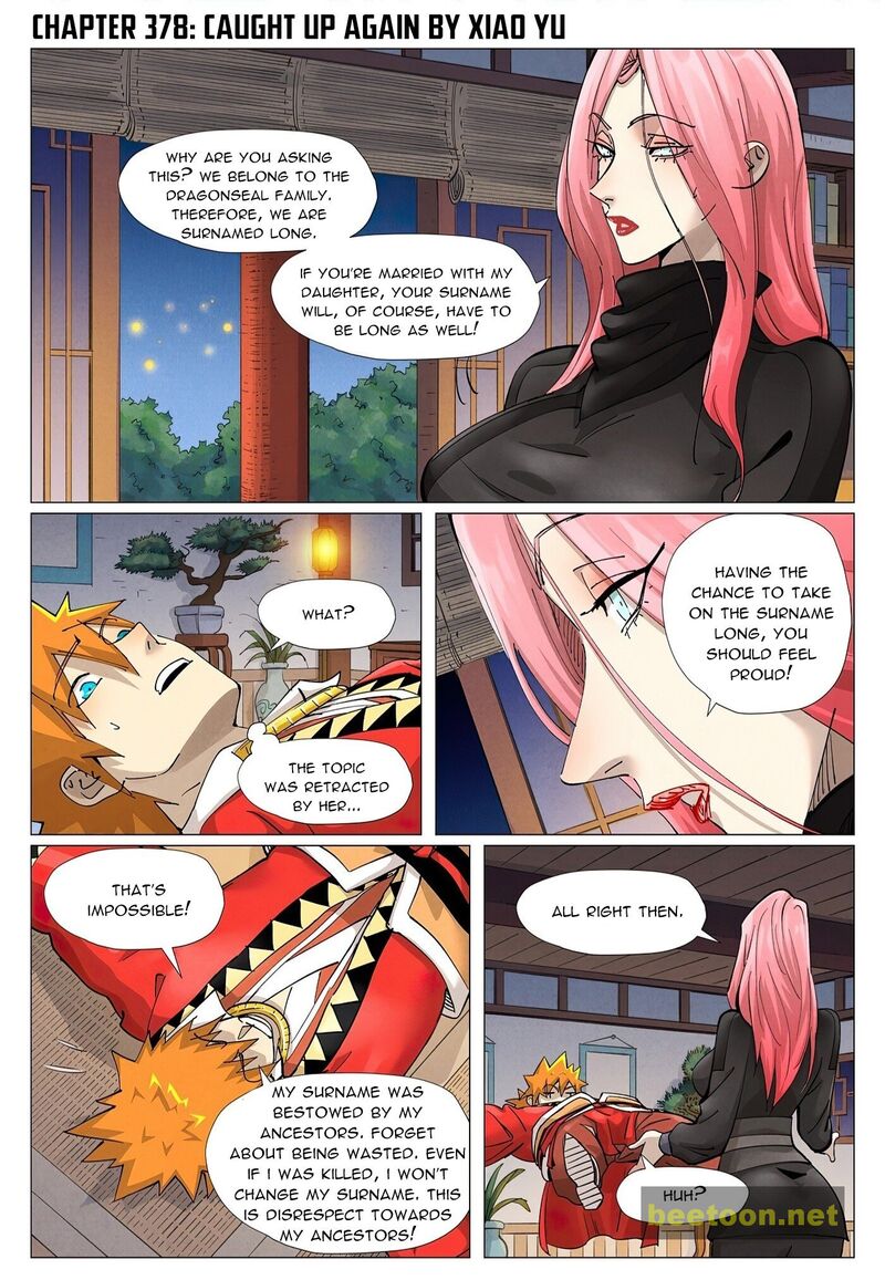 Tales of Demons and Gods Chapter 378 - page 1