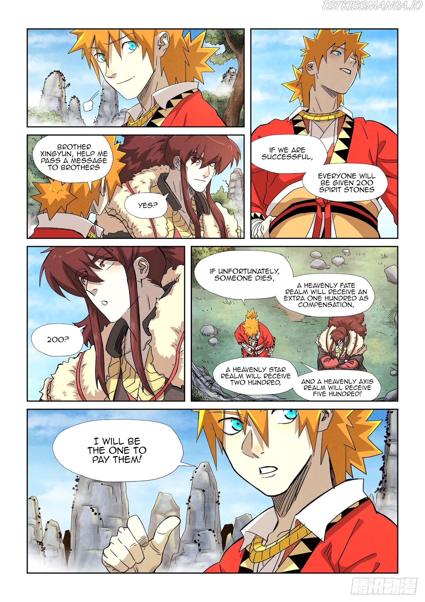 Tales of Demons and Gods Chapter 356.1 - page 9