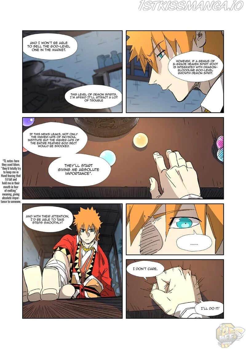 Tales of Demons and Gods Chapter 332.5 - page 3
