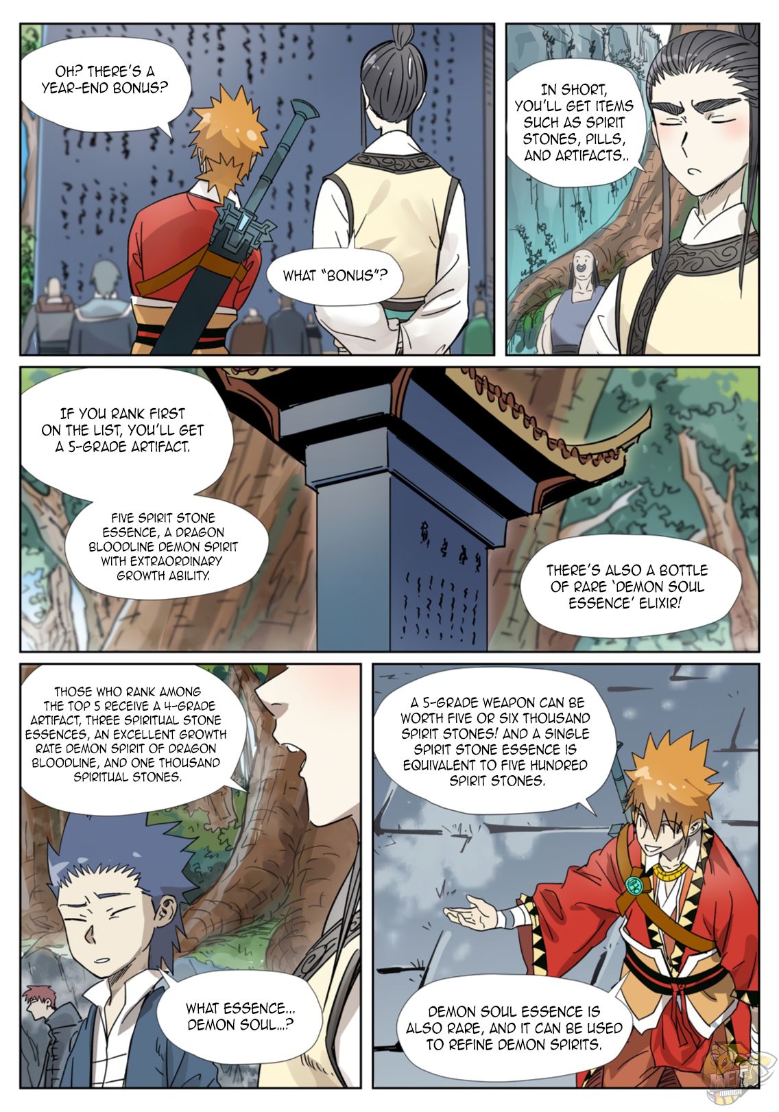 Tales of Demons and Gods Chapter 310 - page 8