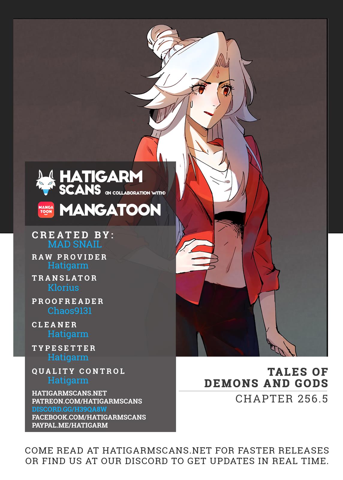 Tales of Demons and Gods Chapter 256.5 - page 1