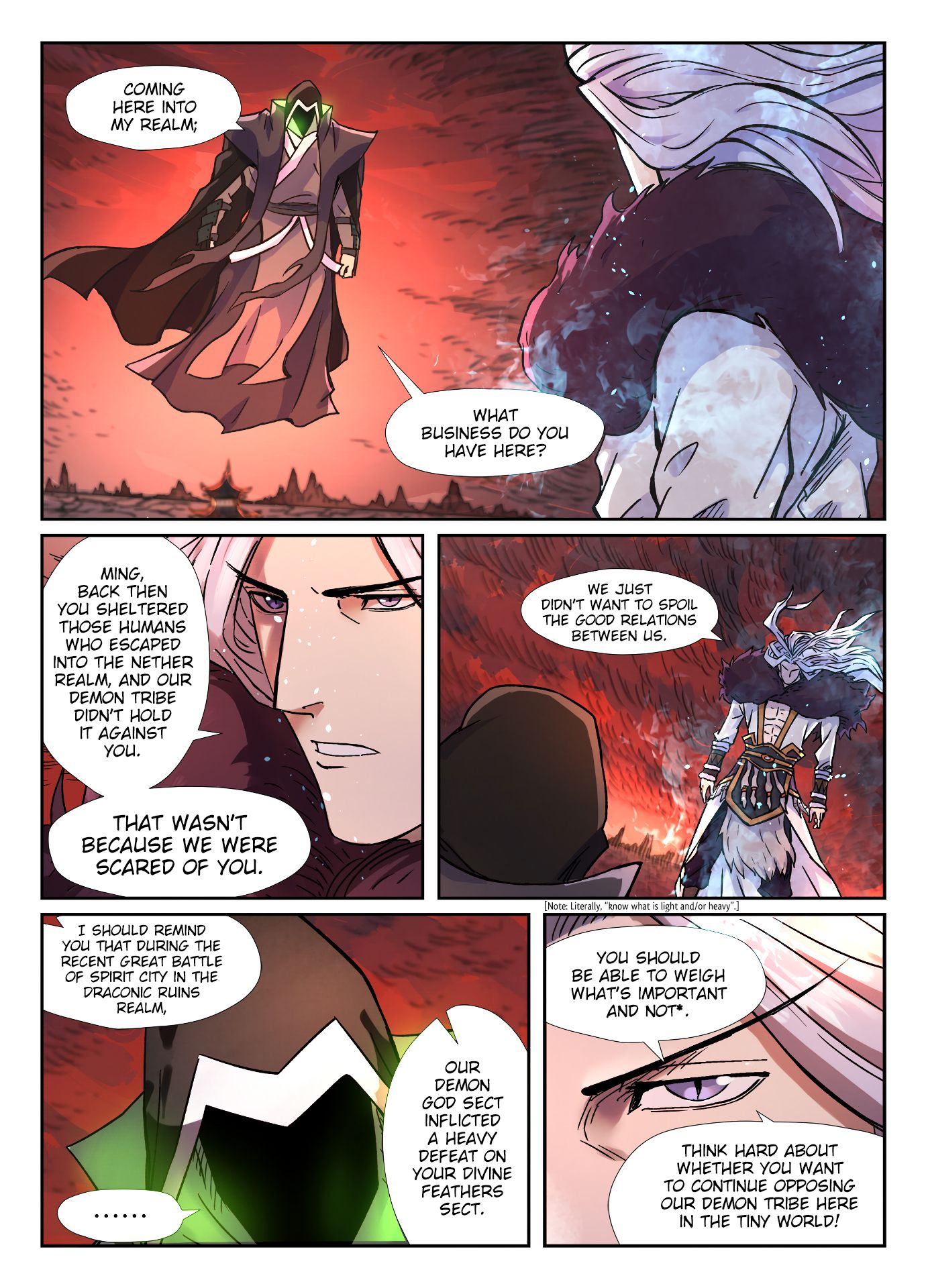 Tales of Demons and Gods Chapter 283 - page 3
