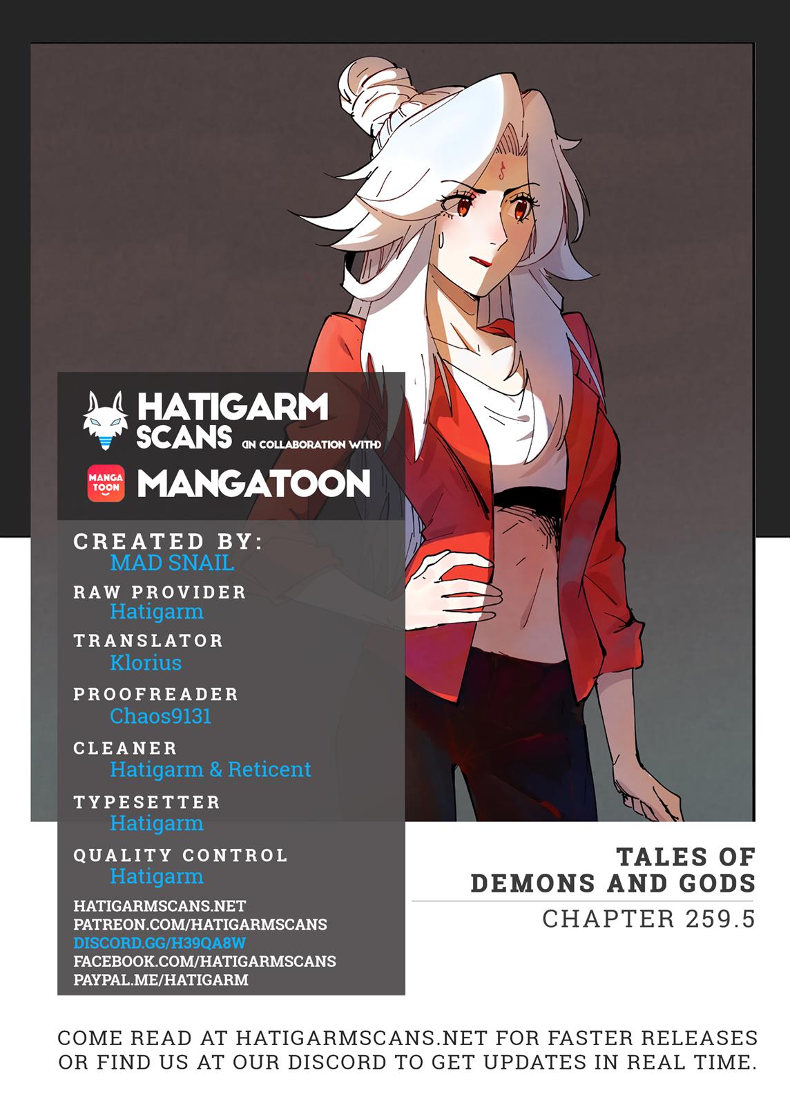 Tales of Demons and Gods Chapter 259.5 - page 1