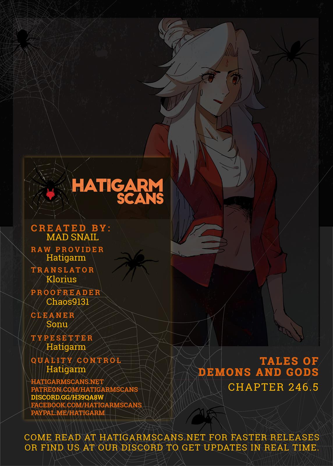 Tales of Demons and Gods Chapter 246.5 - page 1