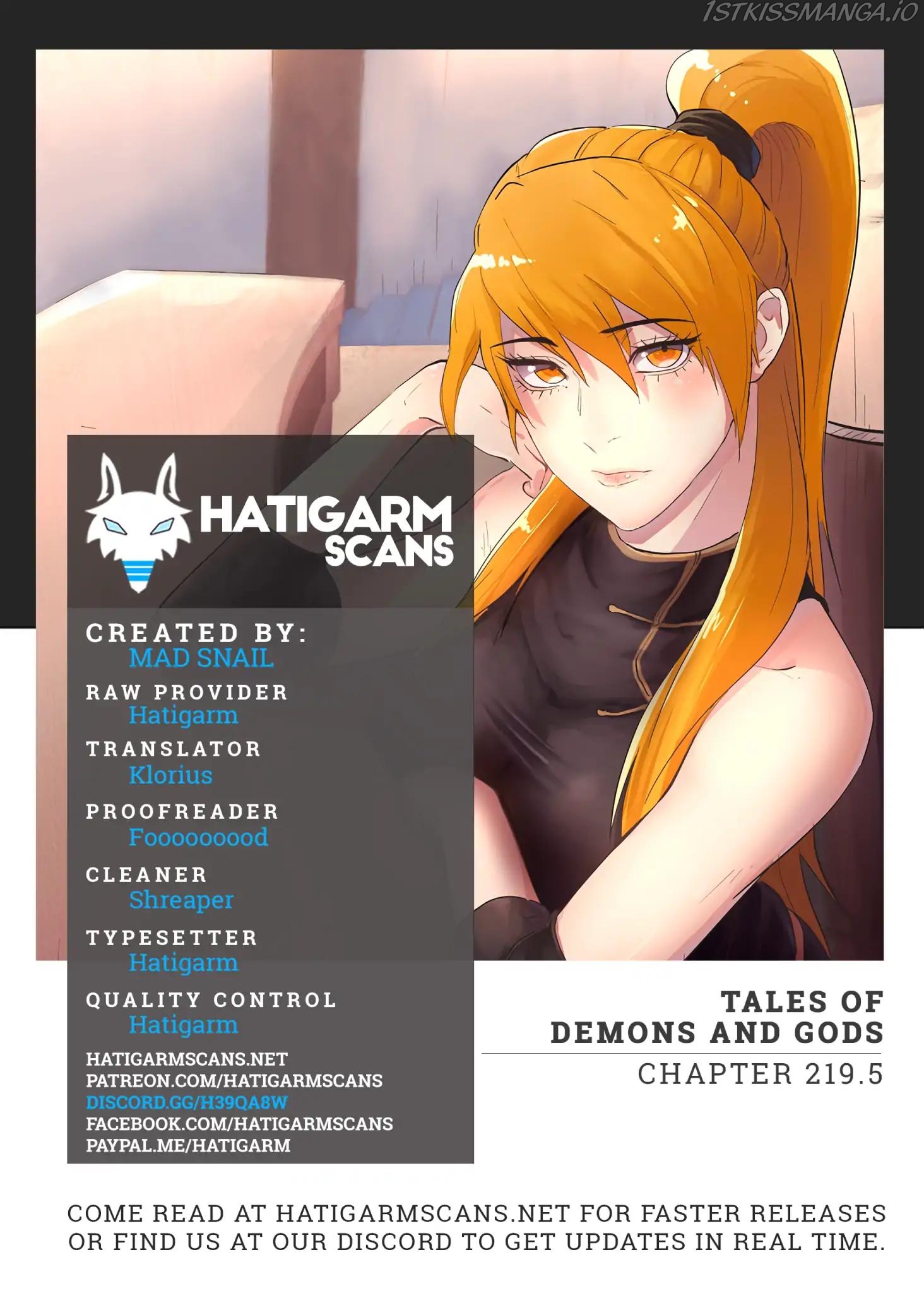 Tales of Demons and Gods Chapter 219.5 - page 1