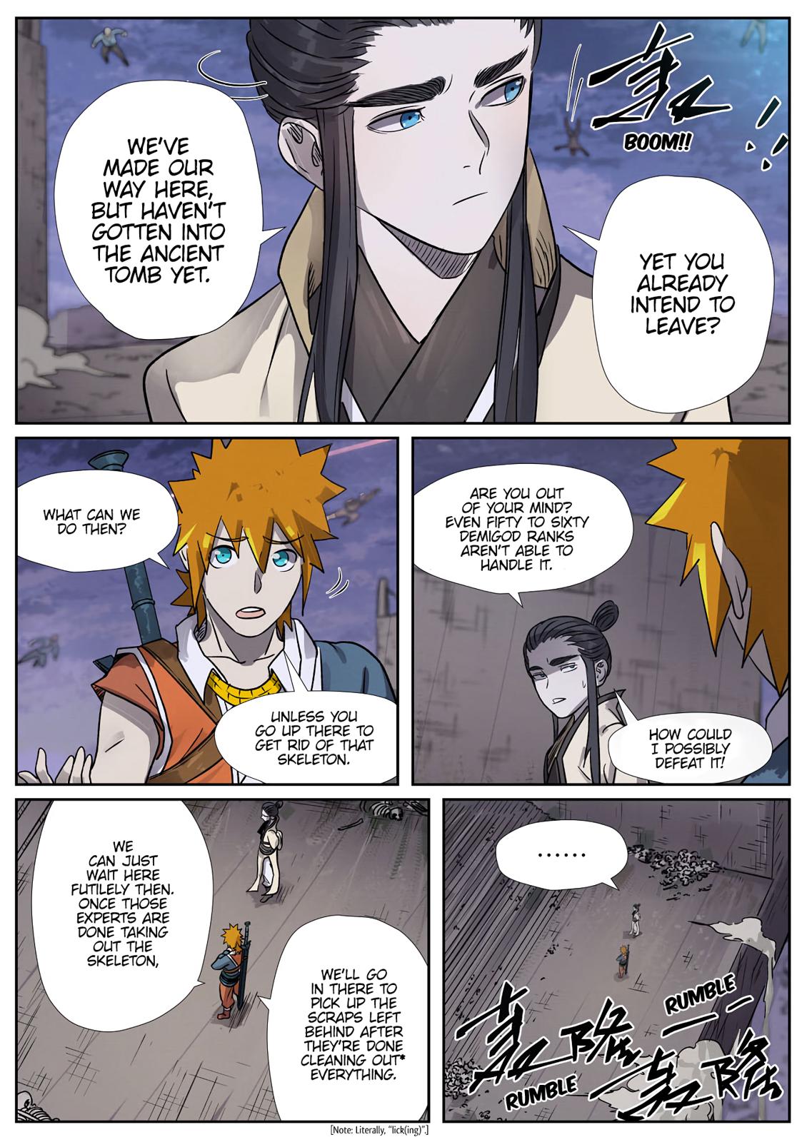 Tales of Demons and Gods Chapter 265.5 - page 3