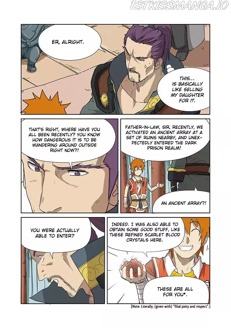 Tales of Demons and Gods Chapter 174.5 - page 9