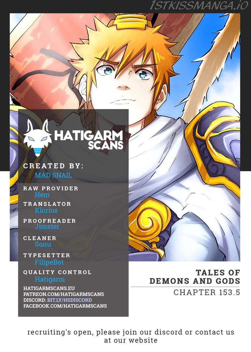 Tales of Demons and Gods Chapter 153.5 - page 1