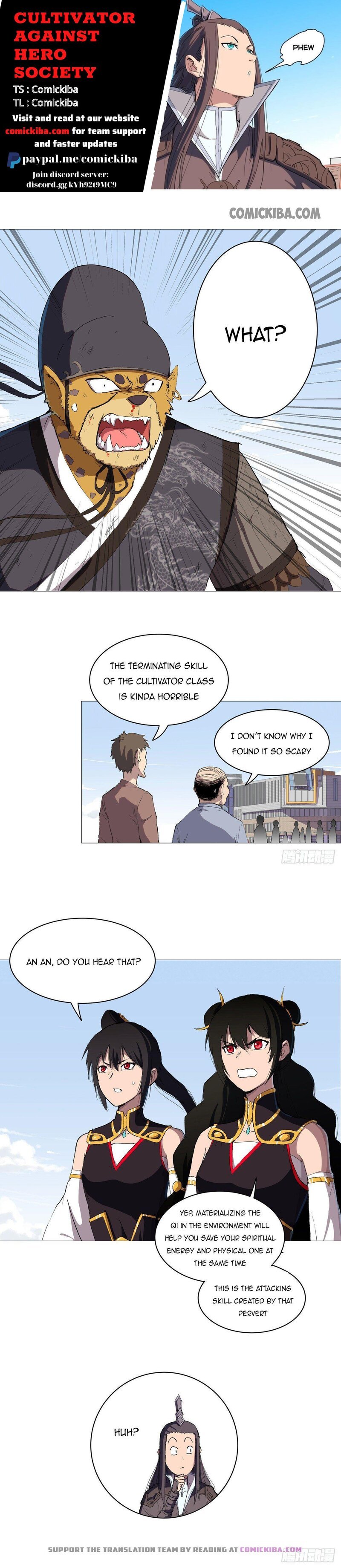 Cultivator Against Hero Society chapter 69 - page 1