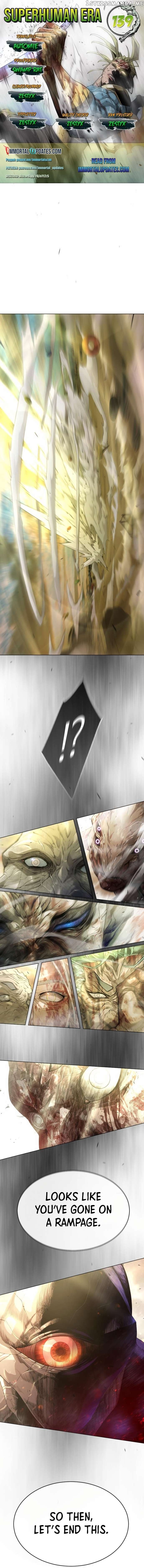 Superhuman Era Chapter 139 - page 1