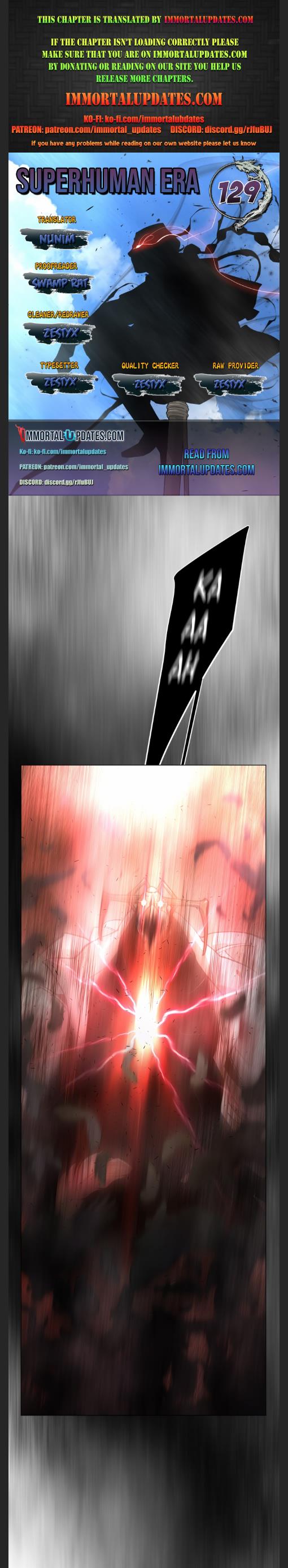 Superhuman Era chapter 129 - page 1