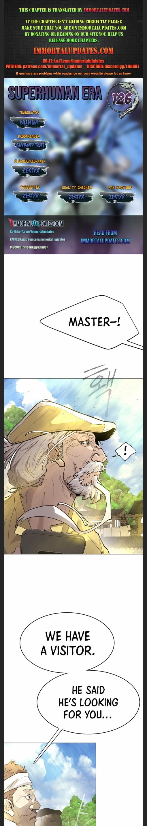 Superhuman Era chapter 126 - page 1