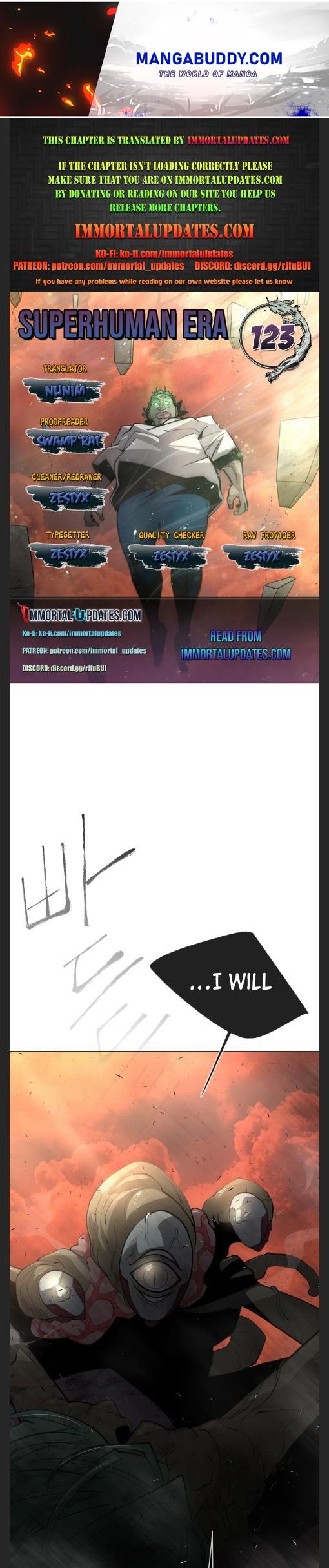 Superhuman Era chapter 123 - page 1