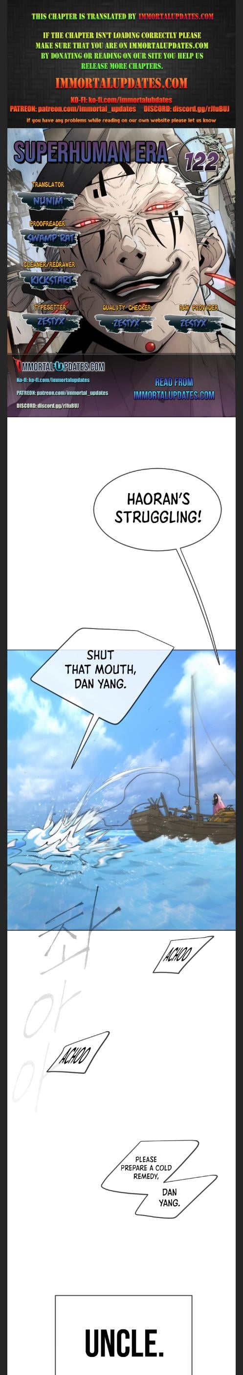 Superhuman Era chapter 122 - page 1