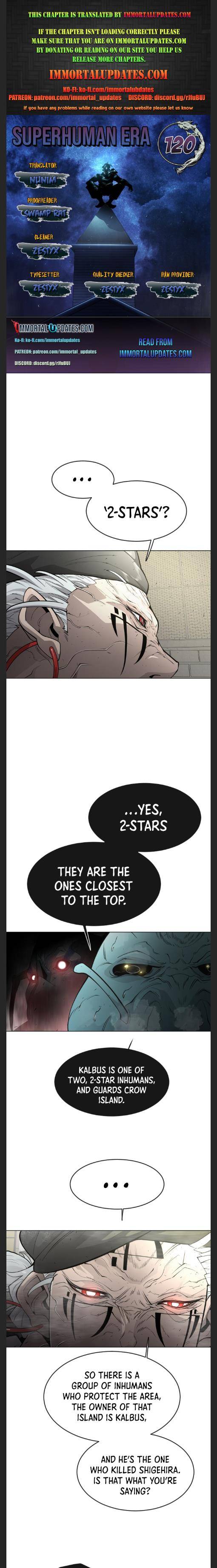 Superhuman Era chapter 120 - page 1