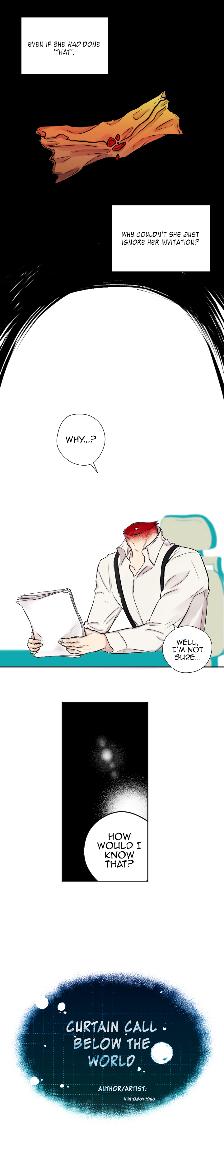 Curtain Call Below the World Chapter 2 - page 1