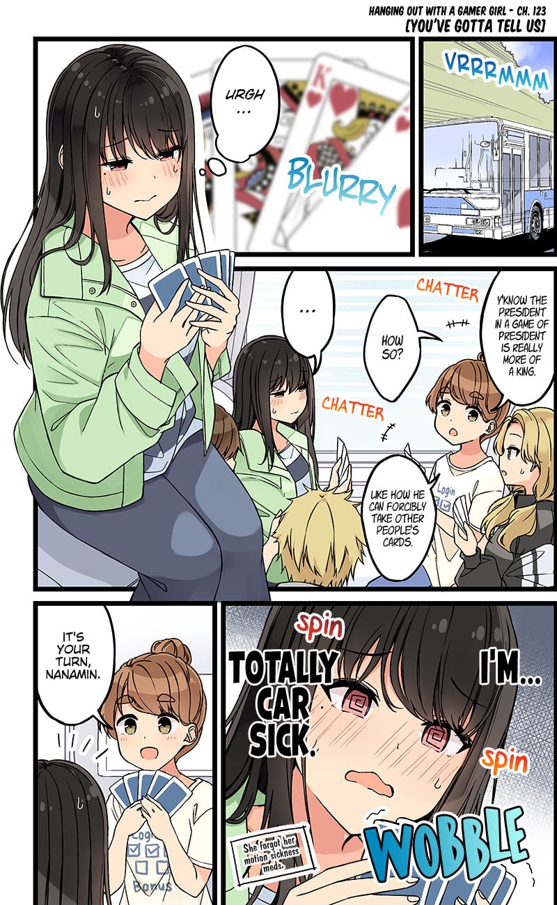 Hanging Out With a Gamer Girl chapter 123 - page 1