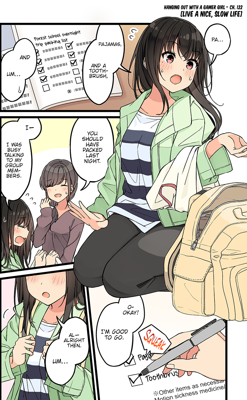 Hanging Out With a Gamer Girl chapter 122 - page 1