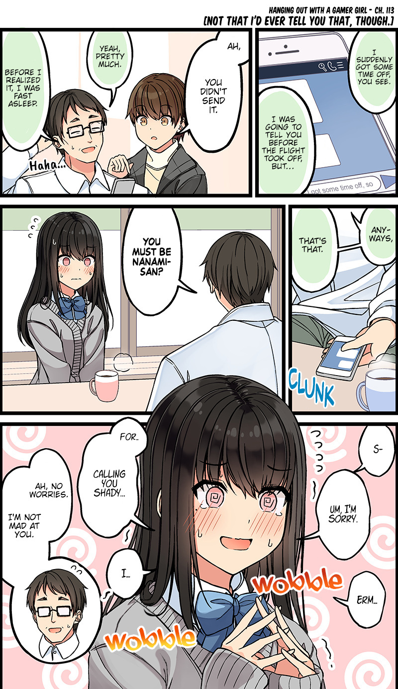 Hanging Out With a Gamer Girl chapter 113 - page 1