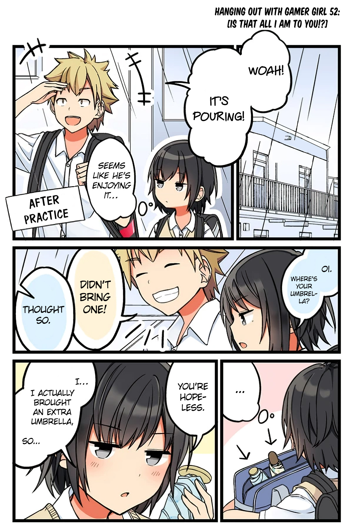 Hanging Out With a Gamer Girl chapter 52 - page 1