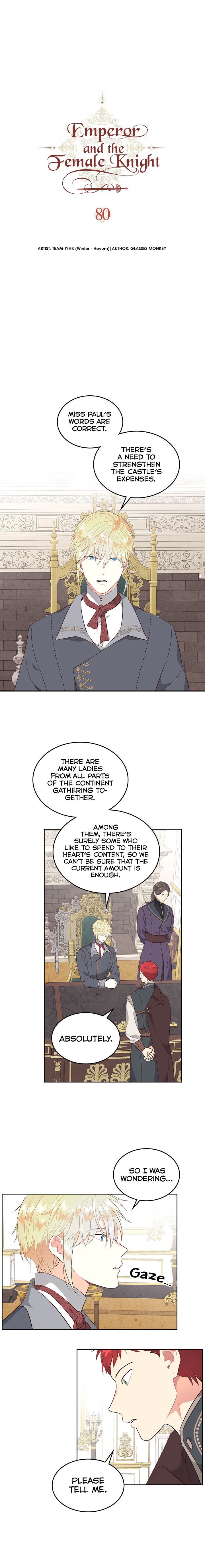 Emperor And The Female Knight chapter 80 - page 4