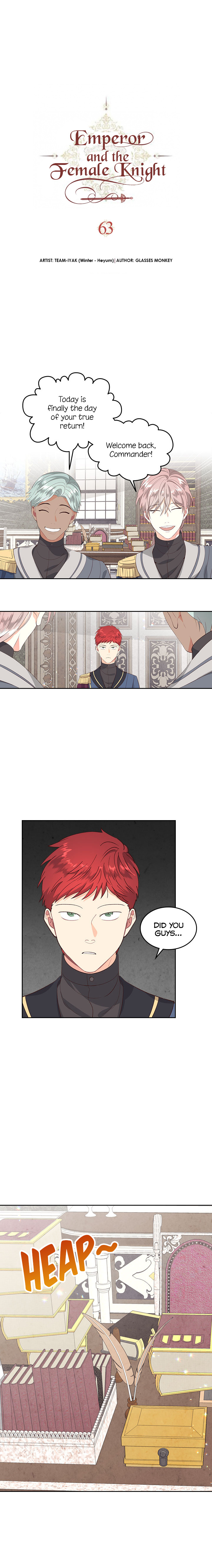 Emperor And The Female Knight chapter 63 - page 2