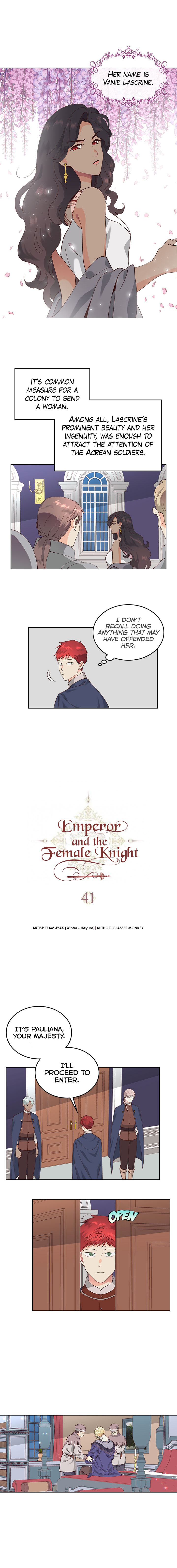 Emperor And The Female Knight chapter 41 - page 1