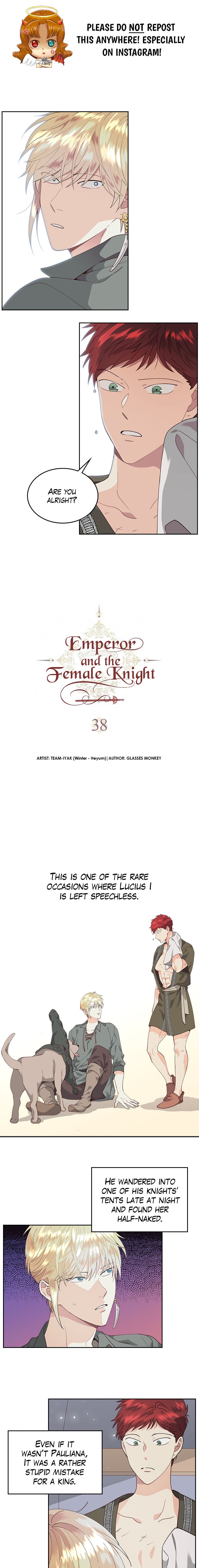 Emperor And The Female Knight chapter 38 - page 1