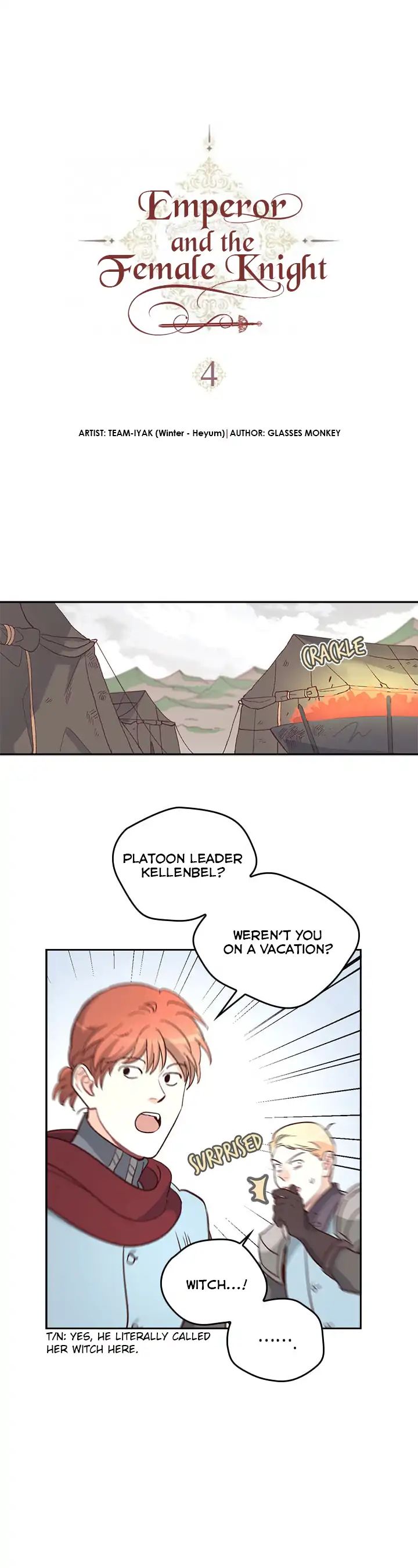 Emperor And The Female Knight chapter 4 - page 2