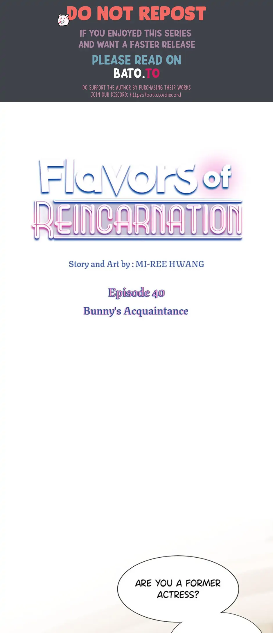 Flavors of Reincarnation Chapter 40 - page 1