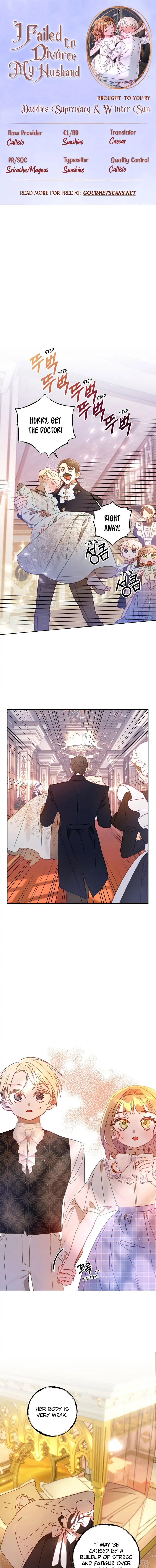 I Failed to Divorce My Husband Chapter 21 - page 1