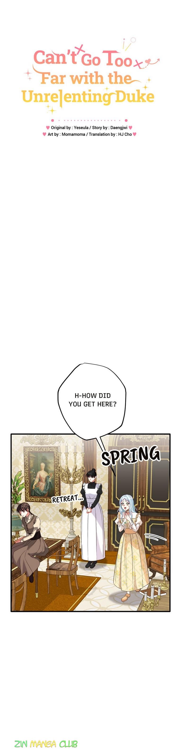 Can’t Go Too Far with the Unrelenting Duke Chapter 6 - page 2