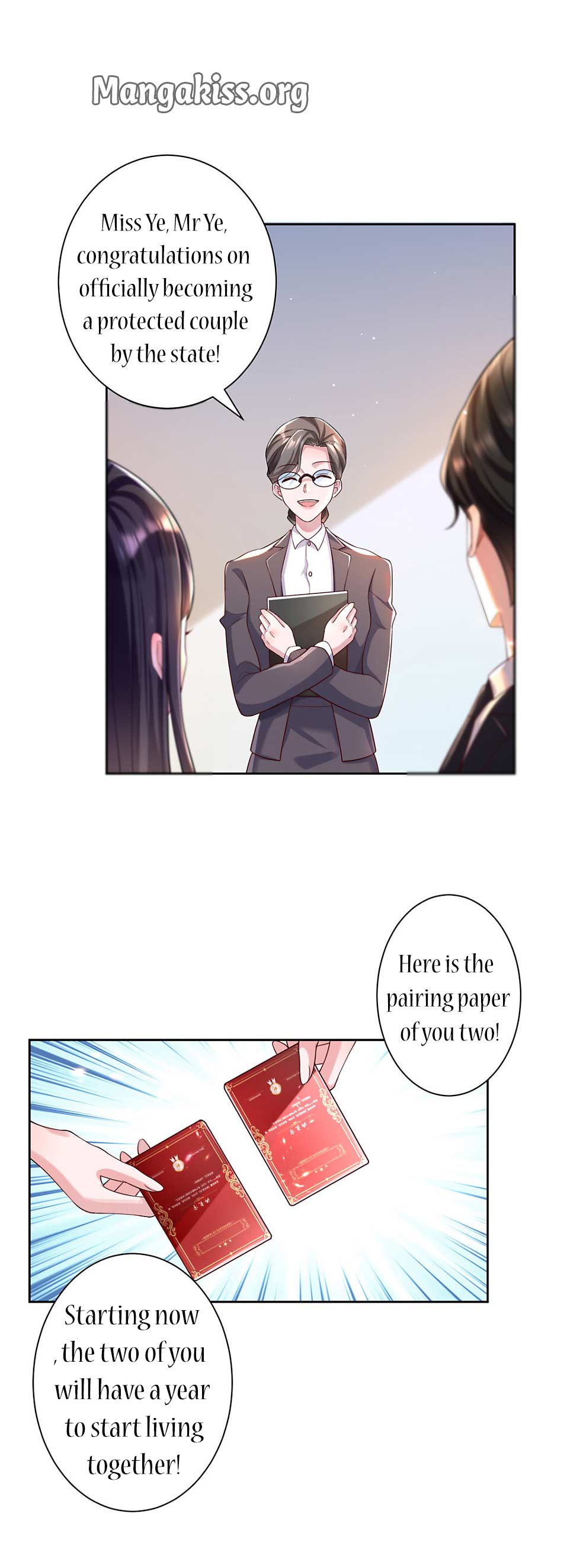 I Was Rocked to the World’s Richest Man in a Matchmaking Office chapter 5 - page 3