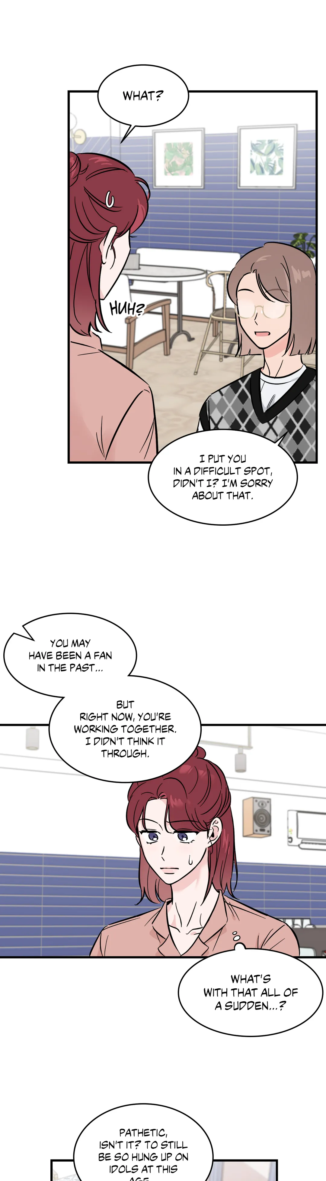 My Former Bias Can’t Find Out Chapter 17 - page 11