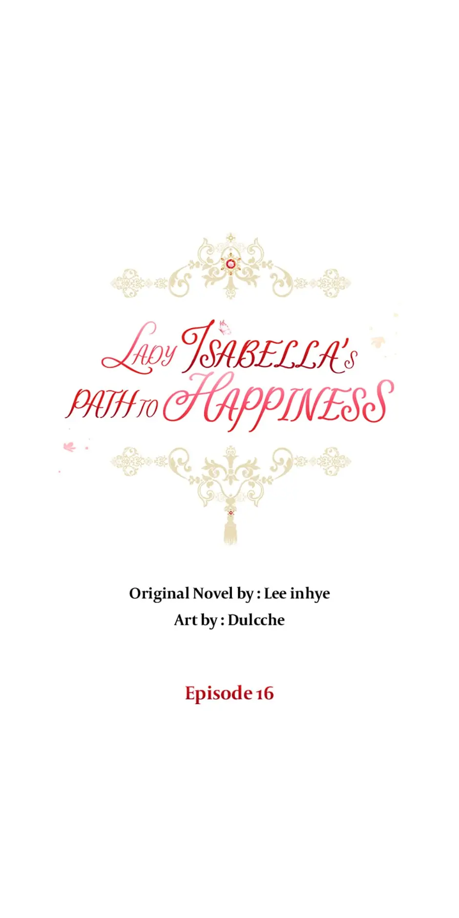 Lady Isabella's Path To Happiness Chapter 16 - page 39
