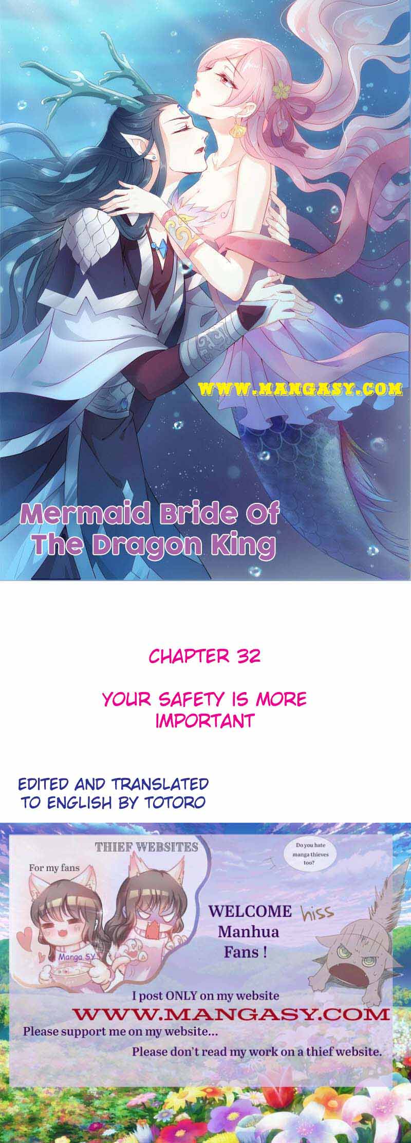 Mermaid Bride of The Dragon King Chapter 32 - page 1