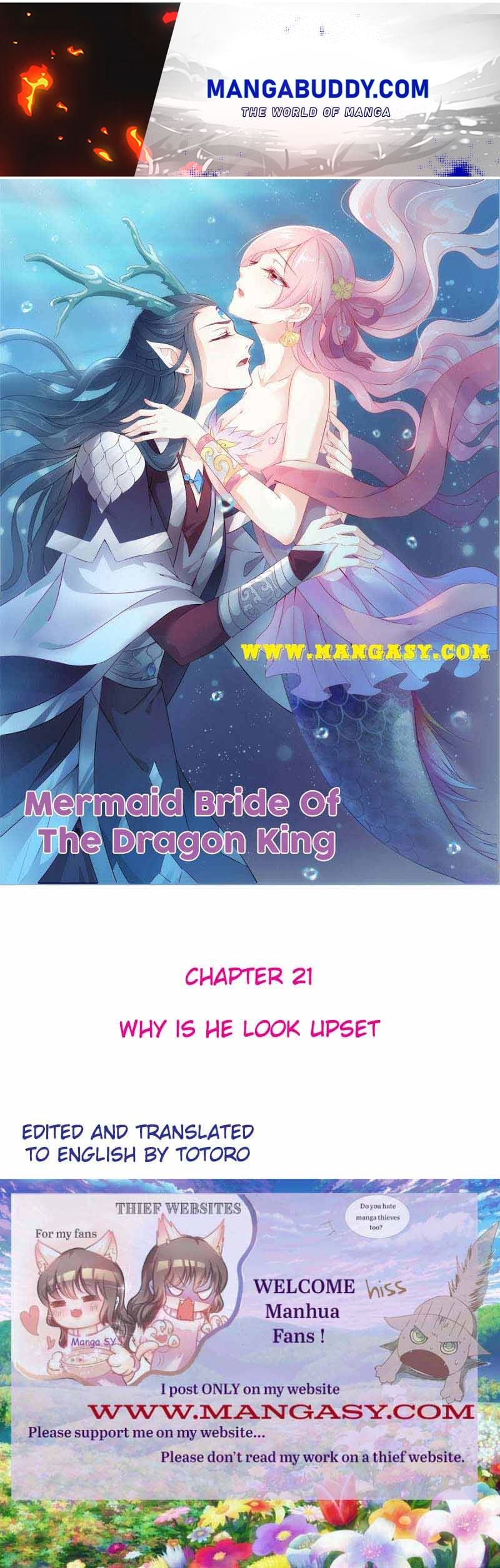 Mermaid Bride of The Dragon King chapter 21 - page 1