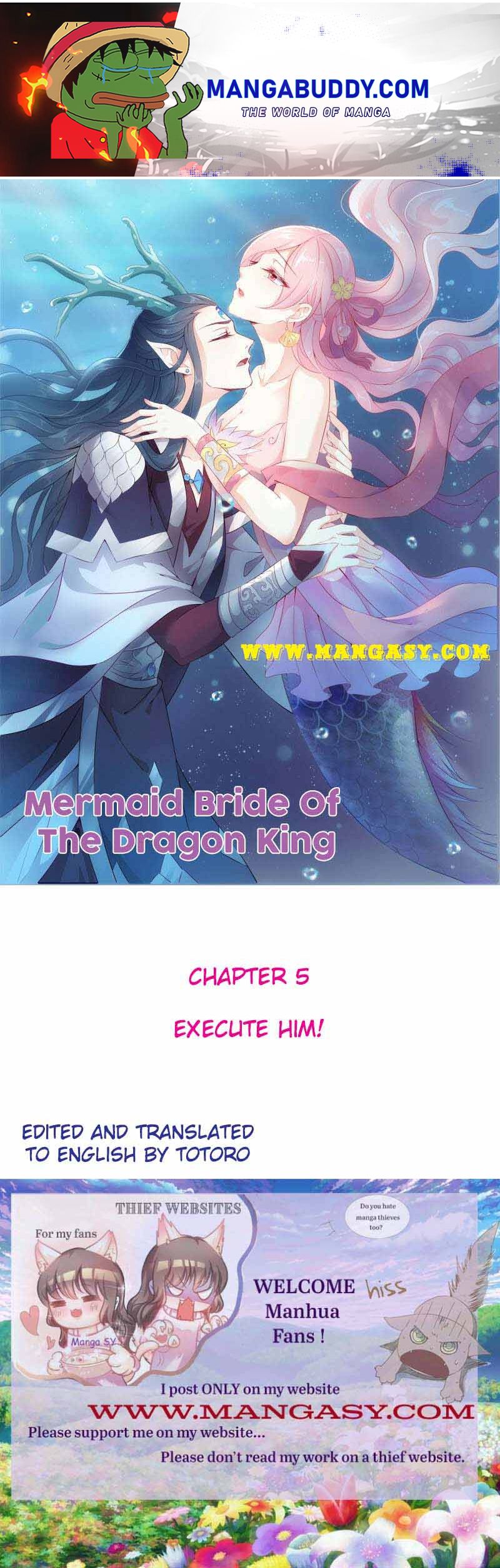 Mermaid Bride of The Dragon King chapter 5 - page 1
