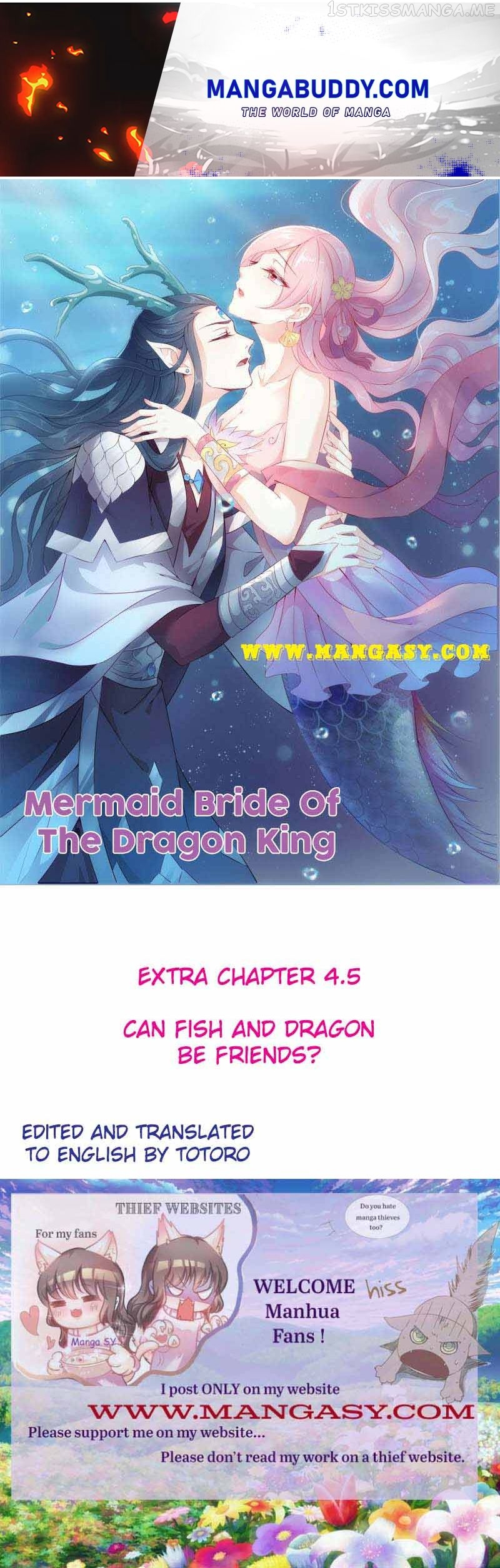 Mermaid Bride of The Dragon King chapter 4.5 - page 1
