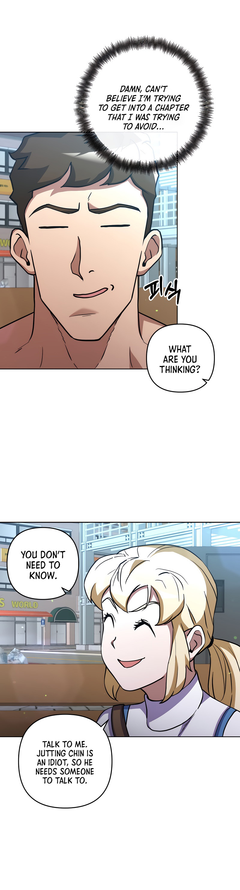 Surviving in an Action Manhwa chapter 10 - page 39