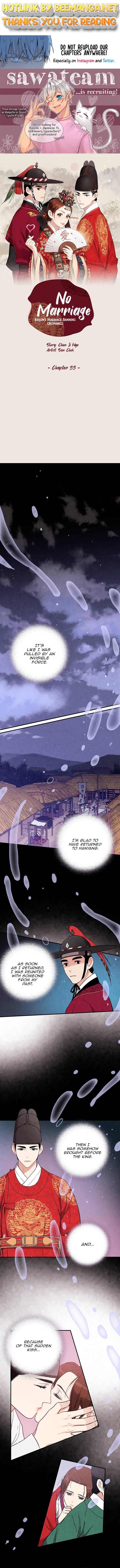 Joseon’s Ban on Marriage Chapter 33 - page 1