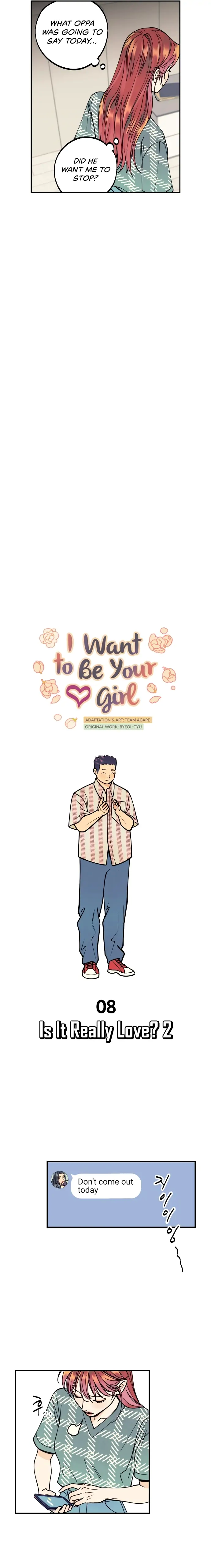I want to be your girl Chapter 8 - page 4