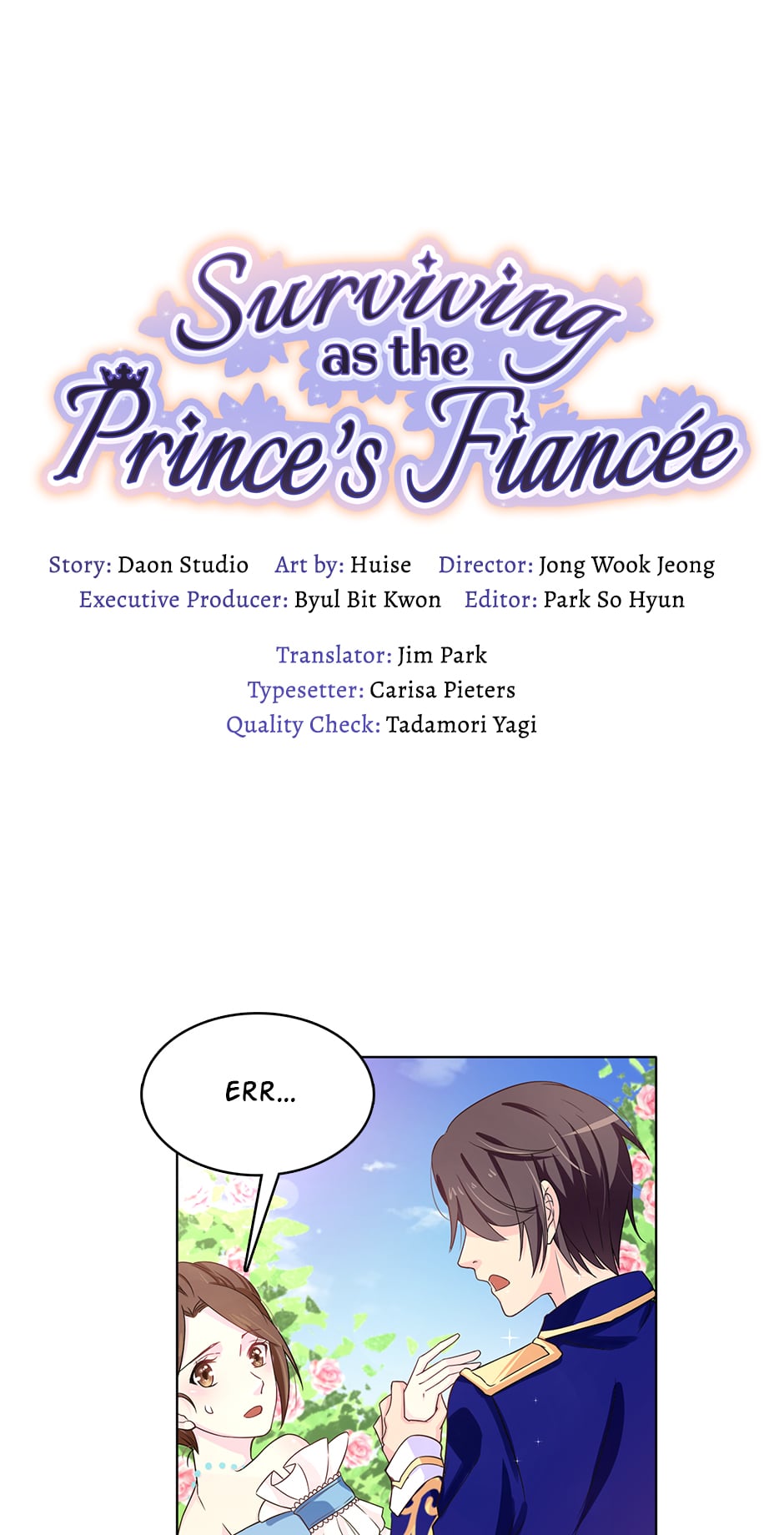 Surviving as the Prince’s Fiancée chapter 14 - page 1