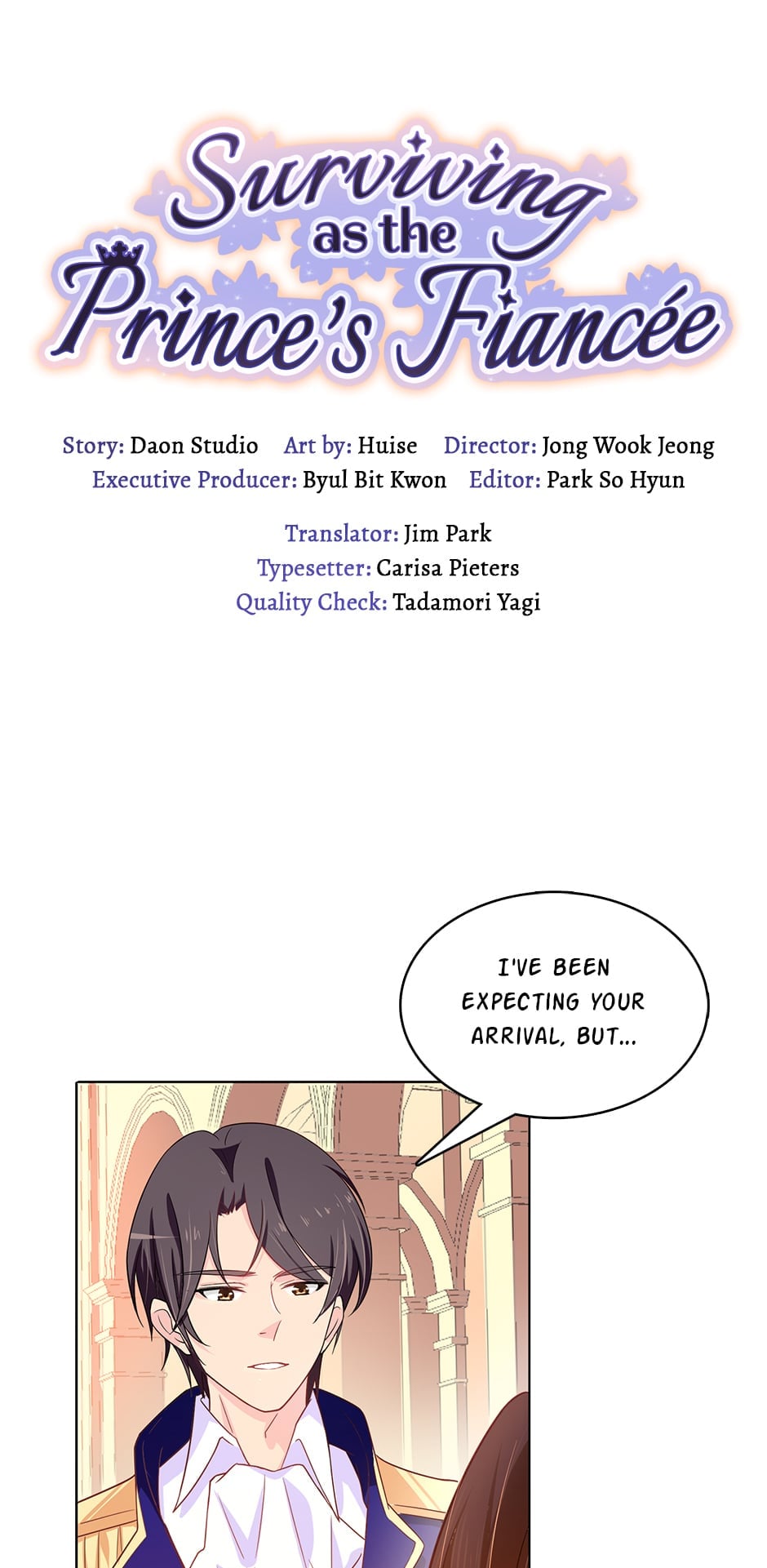 Surviving as the Prince’s Fiancée chapter 12 - page 1